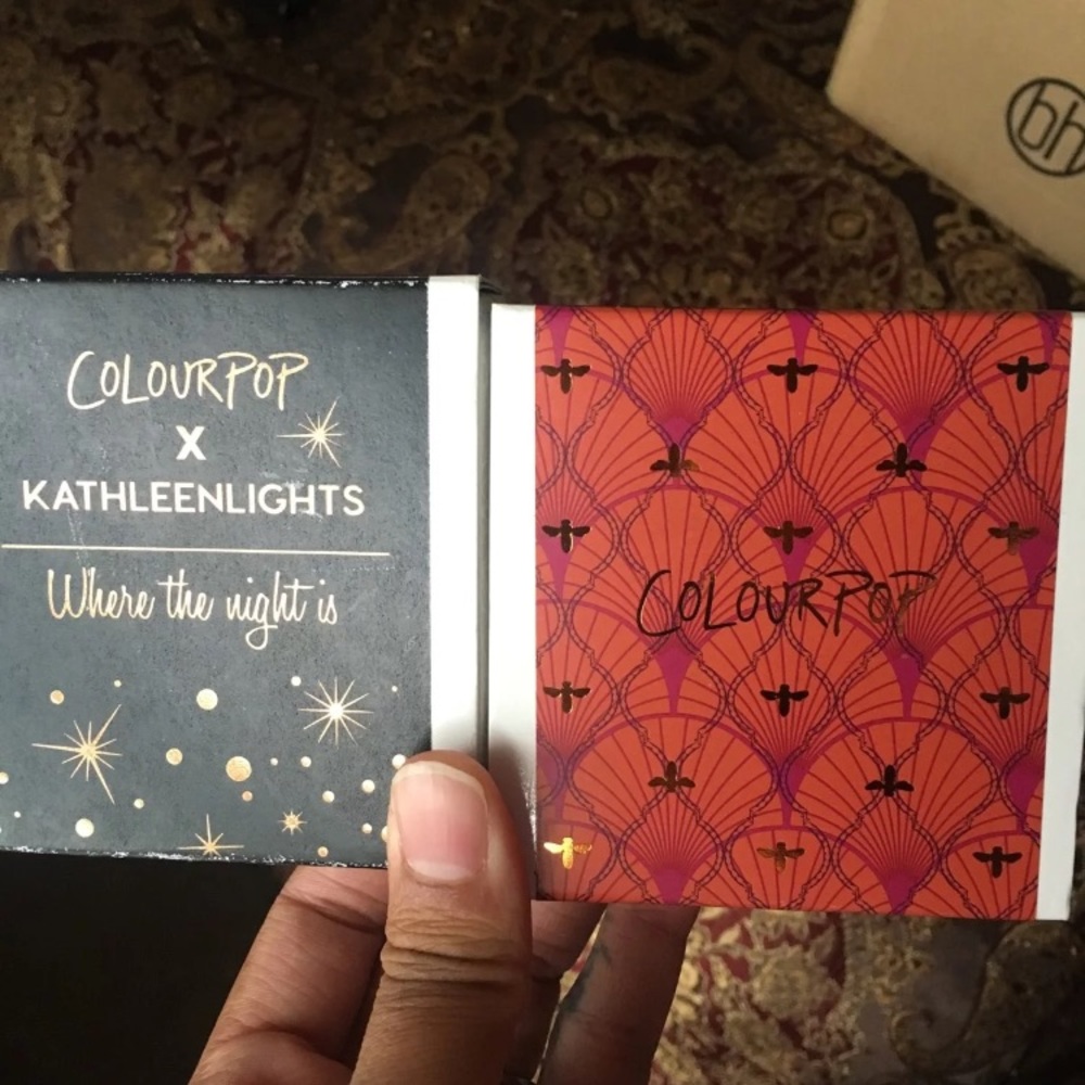 ColourPop eyeshadow Collections